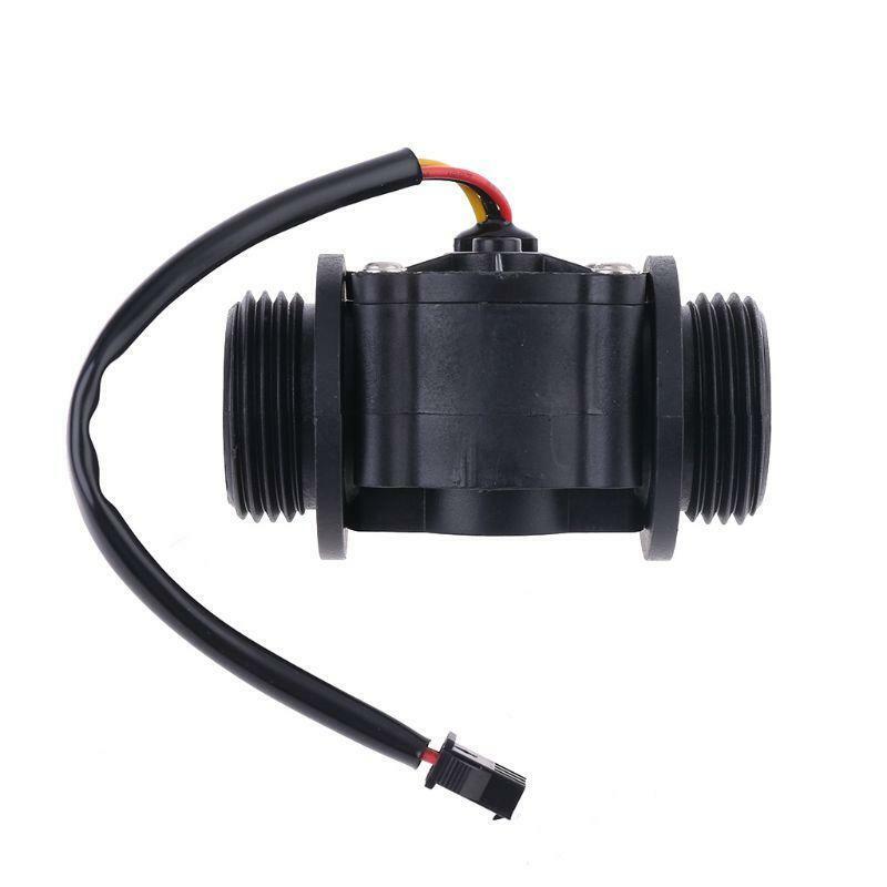 G1" Water Flow Hall Effect Sensor Switch Flow Meter Flowmeter Counter 1-60L/min