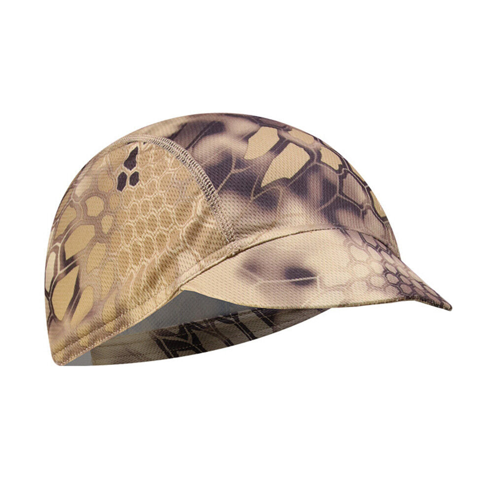Sunshade Cycling Cap Elastic Outdoor Running Breathable Brim Hat (Yellow)