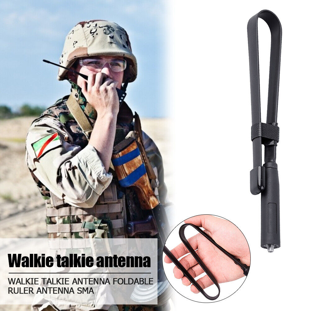 Walkie-talkie Antenna Foldable SMA-Female for Baofeng UV-5R UV-82 (48cm)