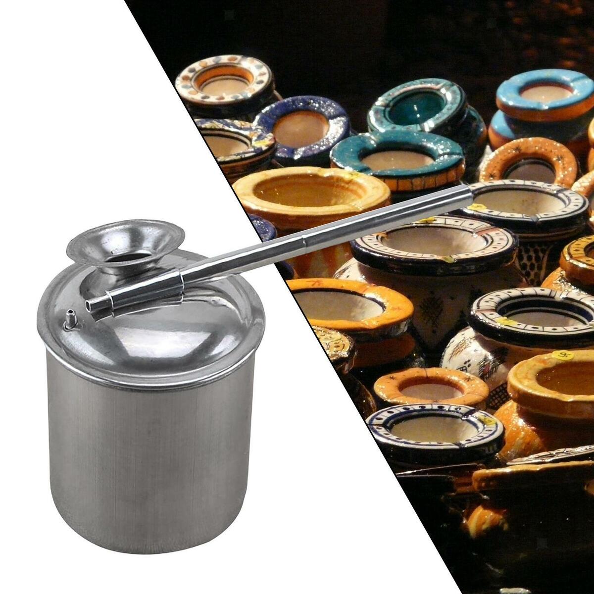 Pottery  Glazes Pots Craft Painting Stainless Steel Clay Tool 300ml
