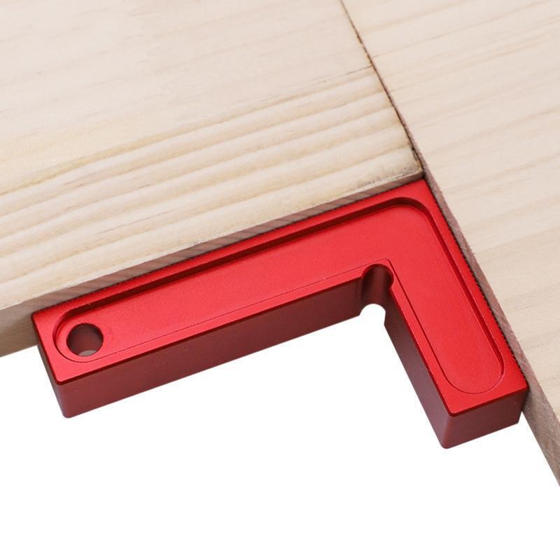 Aluminium Alloy 90 Degree Positioning Squares Right Angle Clamps Woodworking