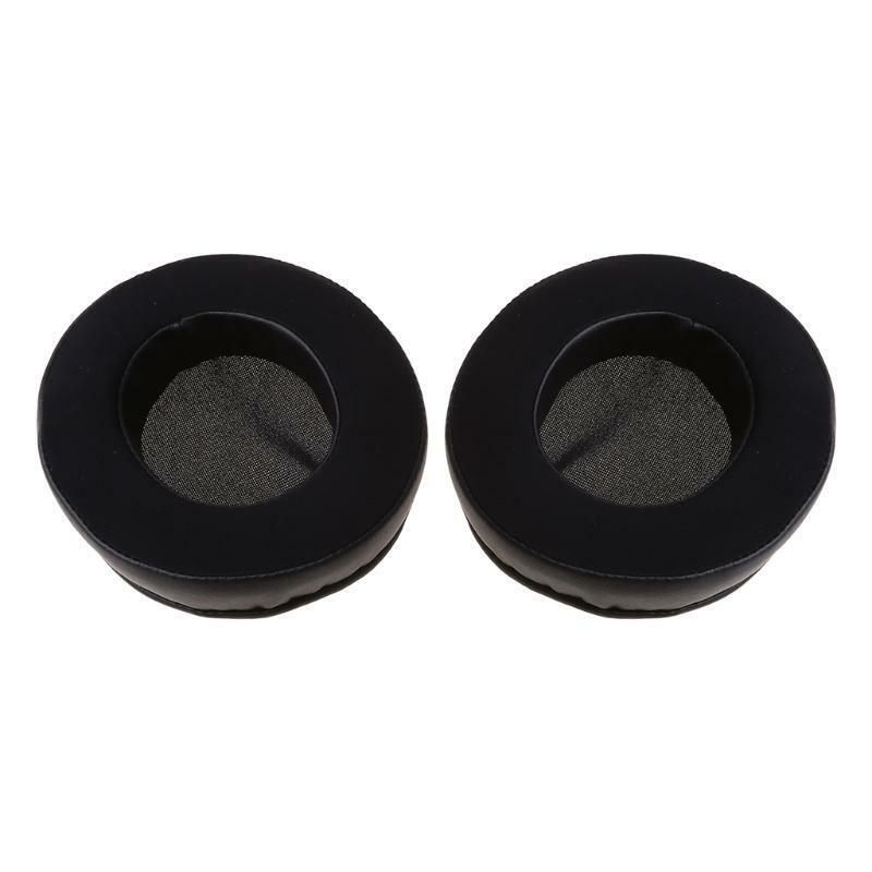 1Pair Leather Earpads Breathable Ear Pad Cushion for Razer Nari 7.1 THX Headset