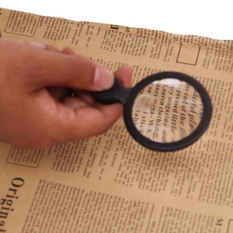 Magnifying Glass w/ Light 4X & 8X Portable Magnifier Perfect for Reading Sewing