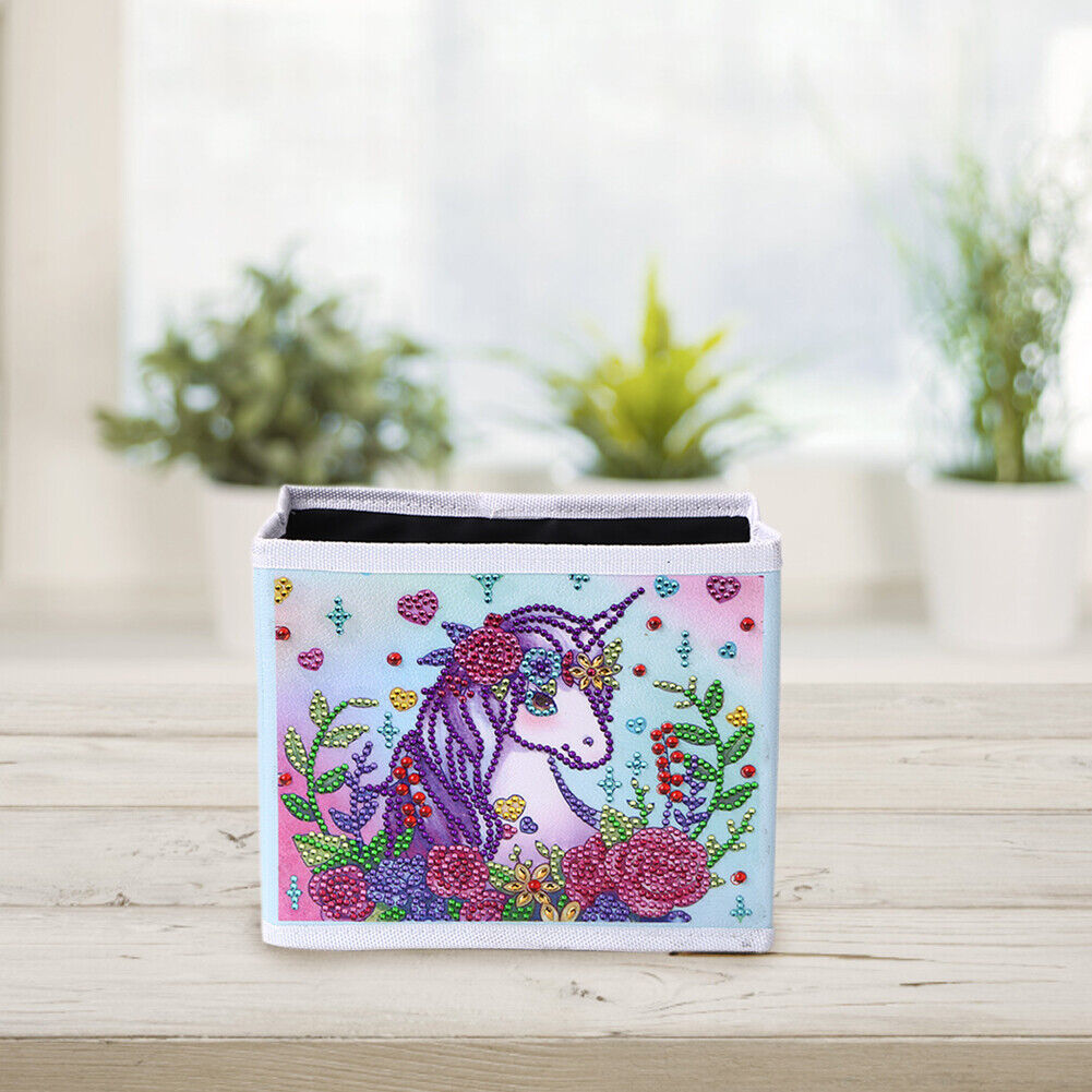 DIY Diamond Painting Folding Storage Box Home Craft Art Kit Case (PHZ009)