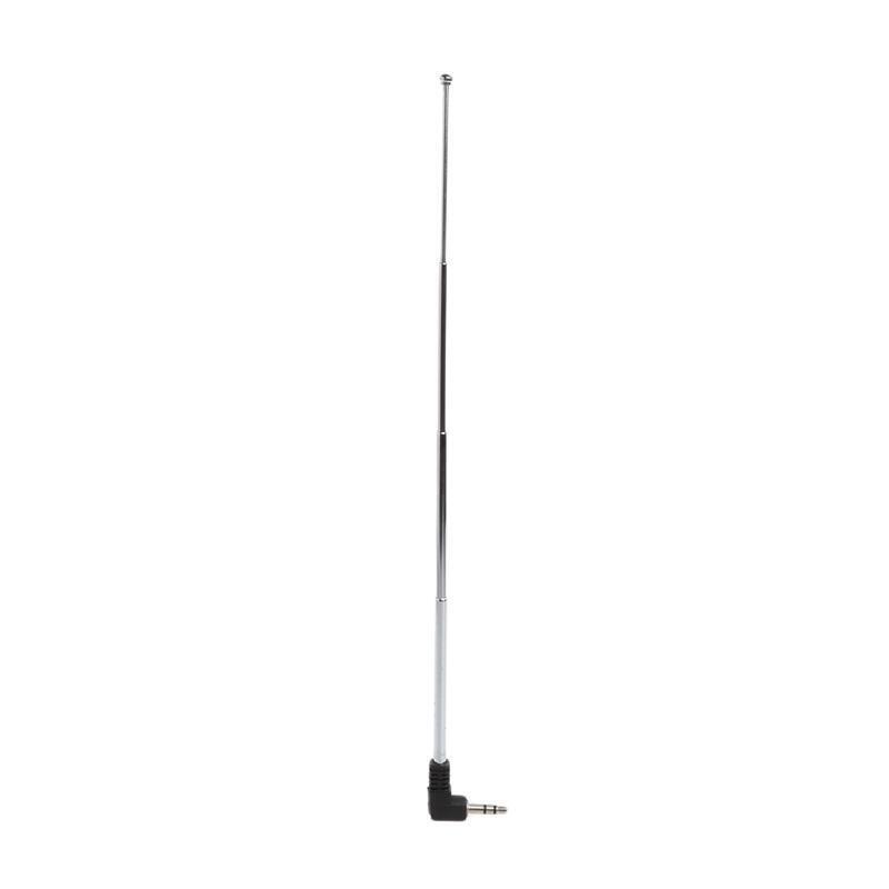 3.5mm Radio Receiver Antenna Stainless Steel Multi-Purpose Interface FM Radio