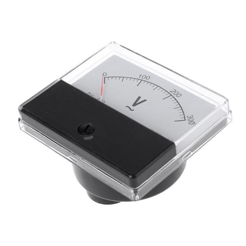 Analogue Panel Meter Volt Voltage Gauge Analog Voltmeter AC 0-300V Volt Tester