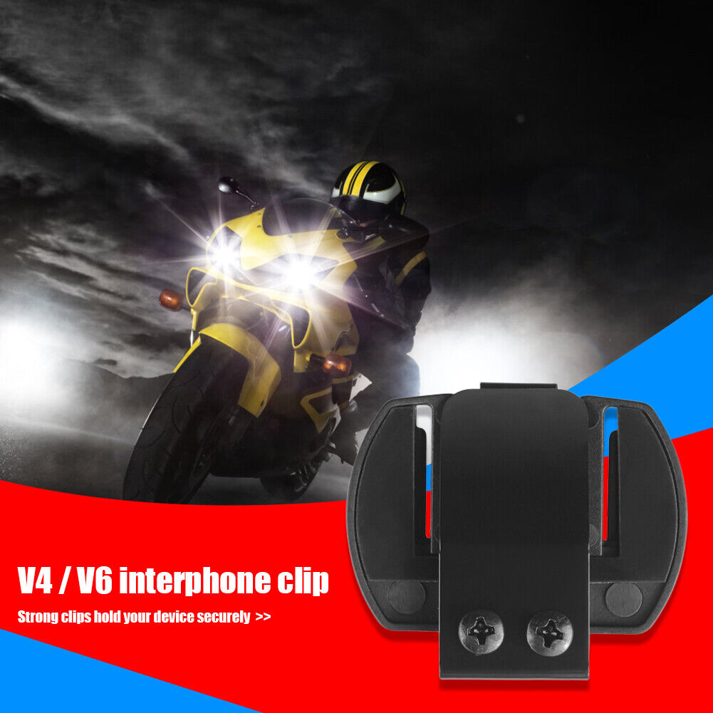 Helmet Speaker Headset Clip Bluetooth-compatible Intercom Bracket for V4 V6