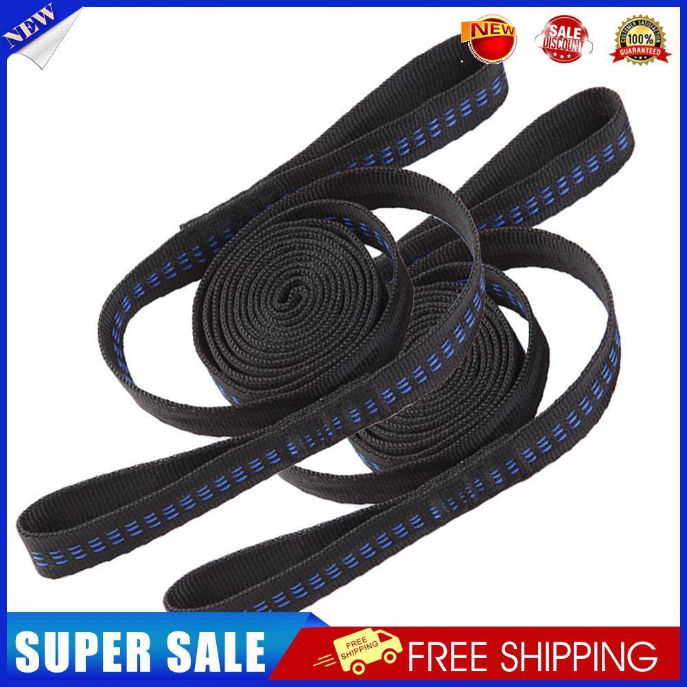 2pcs Hammock Straps Outdoor Camping Hanging Swing Rope for Backyard Garden