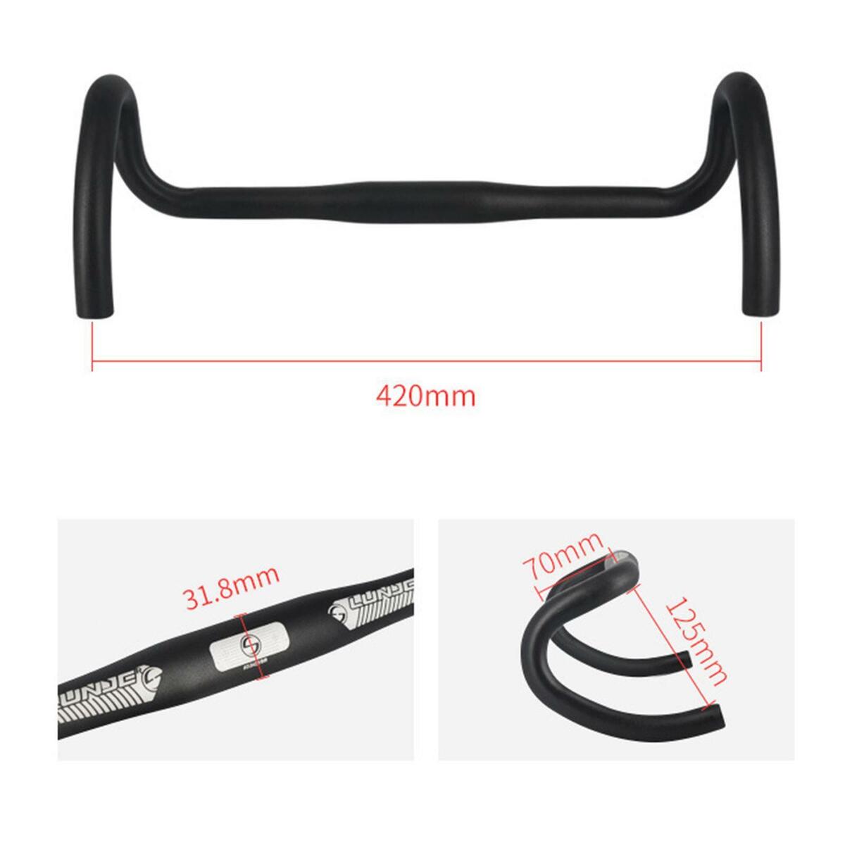 Integrated Road Bike Handlebar Cycling Part Aluminum Alloy Racing Drop Bar