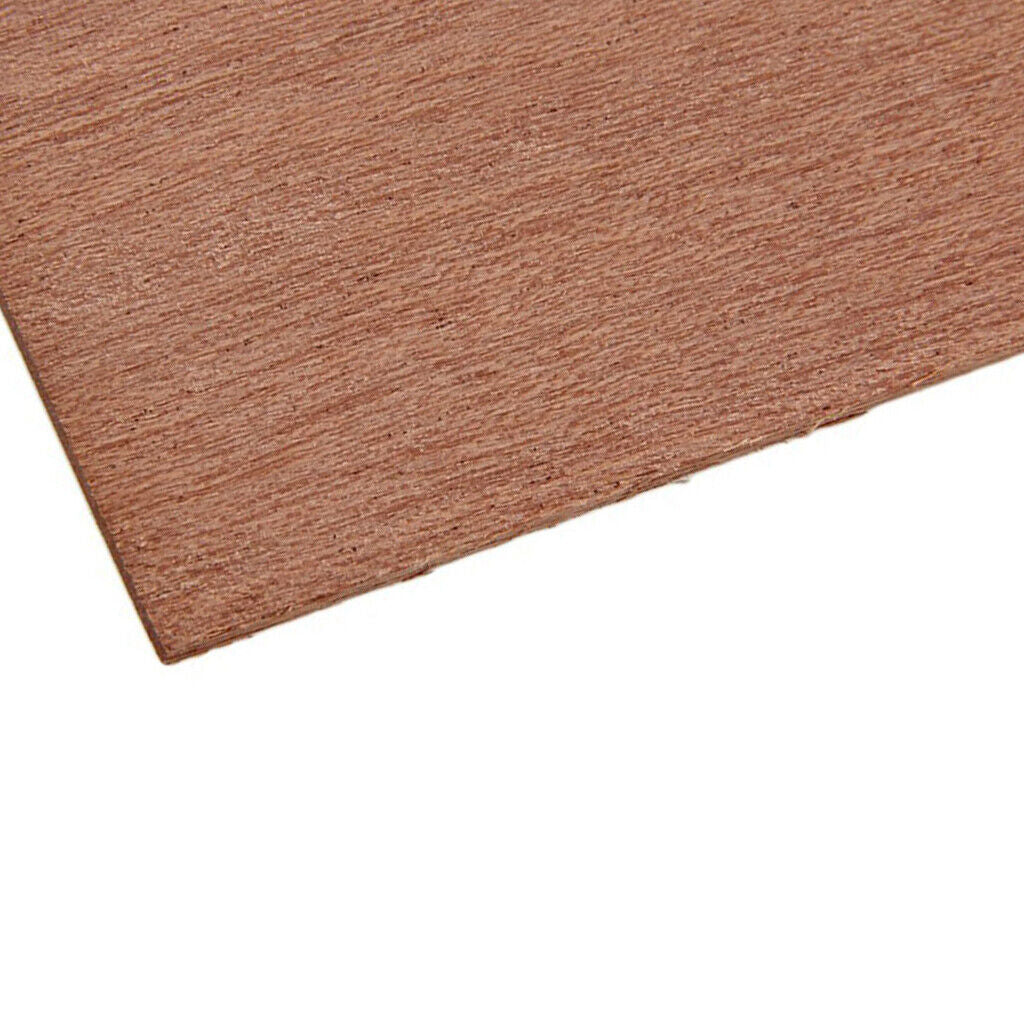 3x Guitar Parts Head Veneer Sapele Wood Headstock Luthier Tonewood DIY Tool