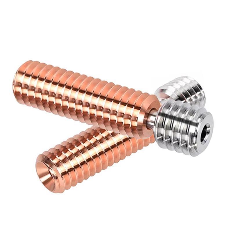 Bi-Metal Heater Block Heatbreak Hotend Throat Pipe for Anycubic 1.75mm Filament