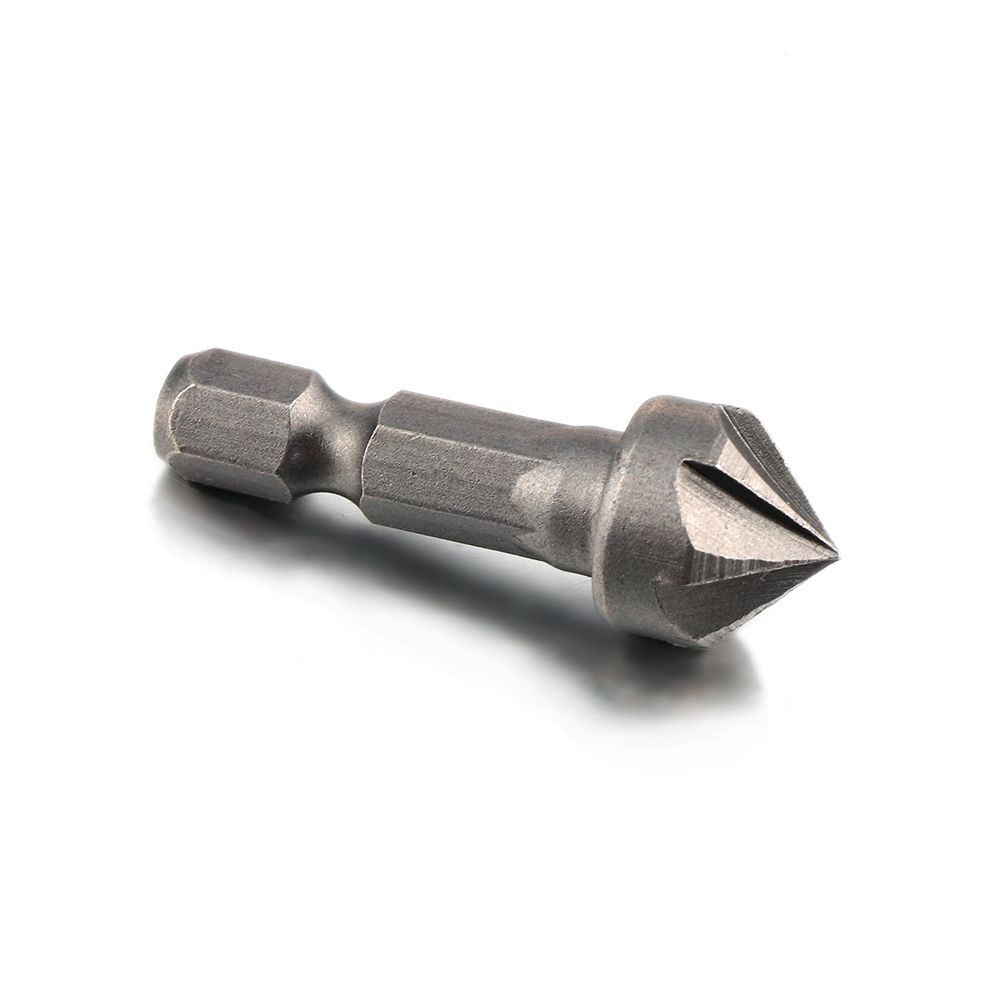 Tools Countersink Drill Chamfer Bit Cutter Deburring Drilling 1/4" Hex Shank