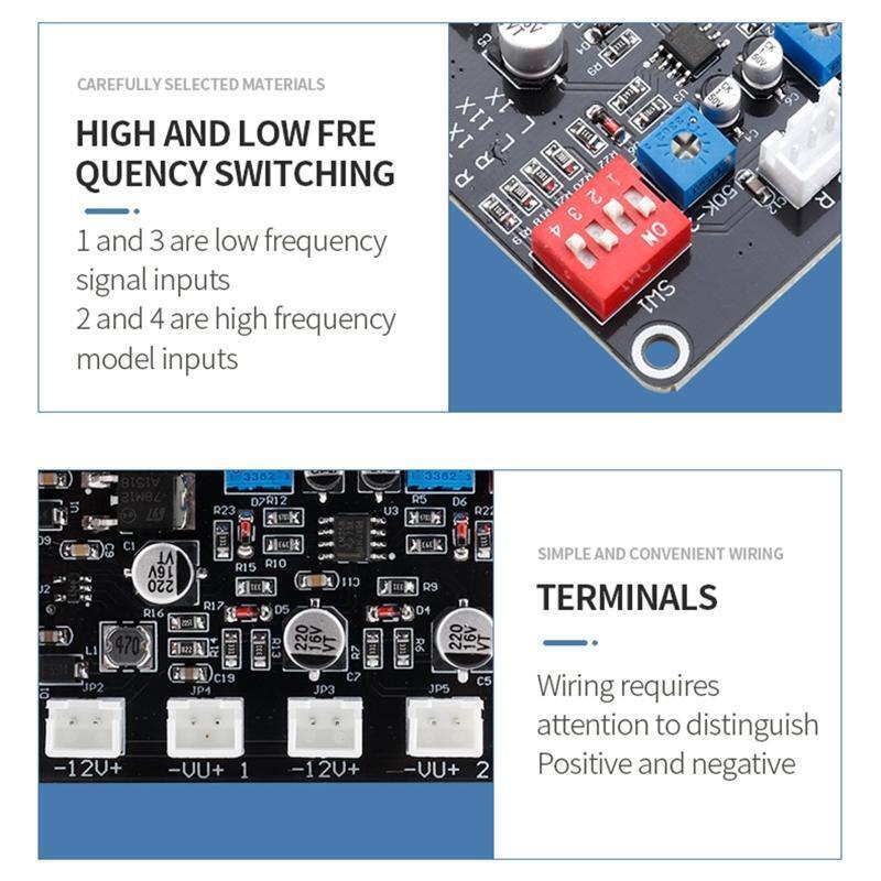 Compact VU Meter Driver Board w/ Cable Amplifier Board DB Audio Level Amplifier