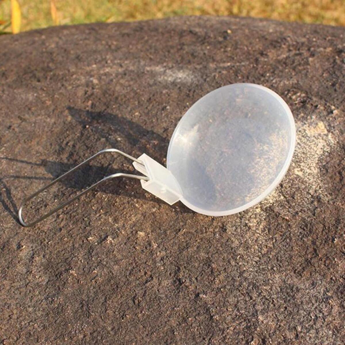Camping Spoon Utensil Cookware Portable Soup Ladle for BBQ Barbecue Fishing