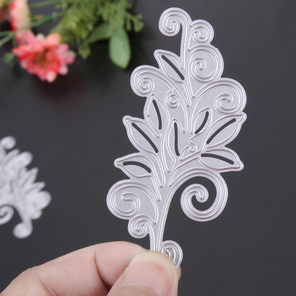 2pcs DIY Scrapbooking Die Card Metal Steel Flower Cutting Dies Stencils