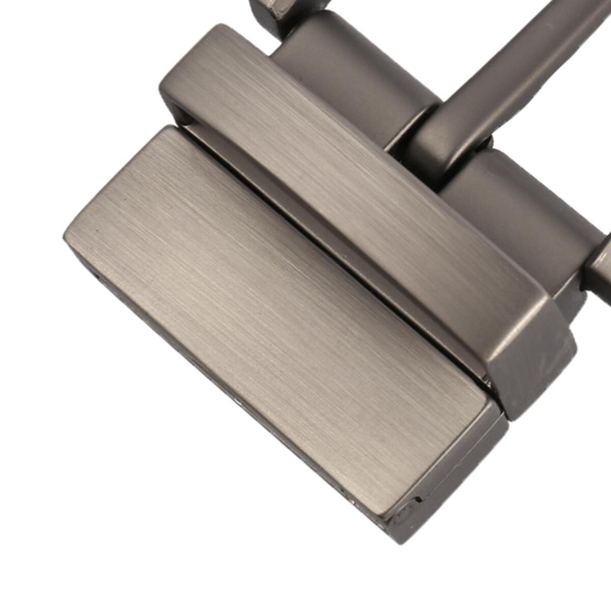 2x Mens Alloy Belt Buckle Luxury Rectangle Pin Belt Buckle Replacement