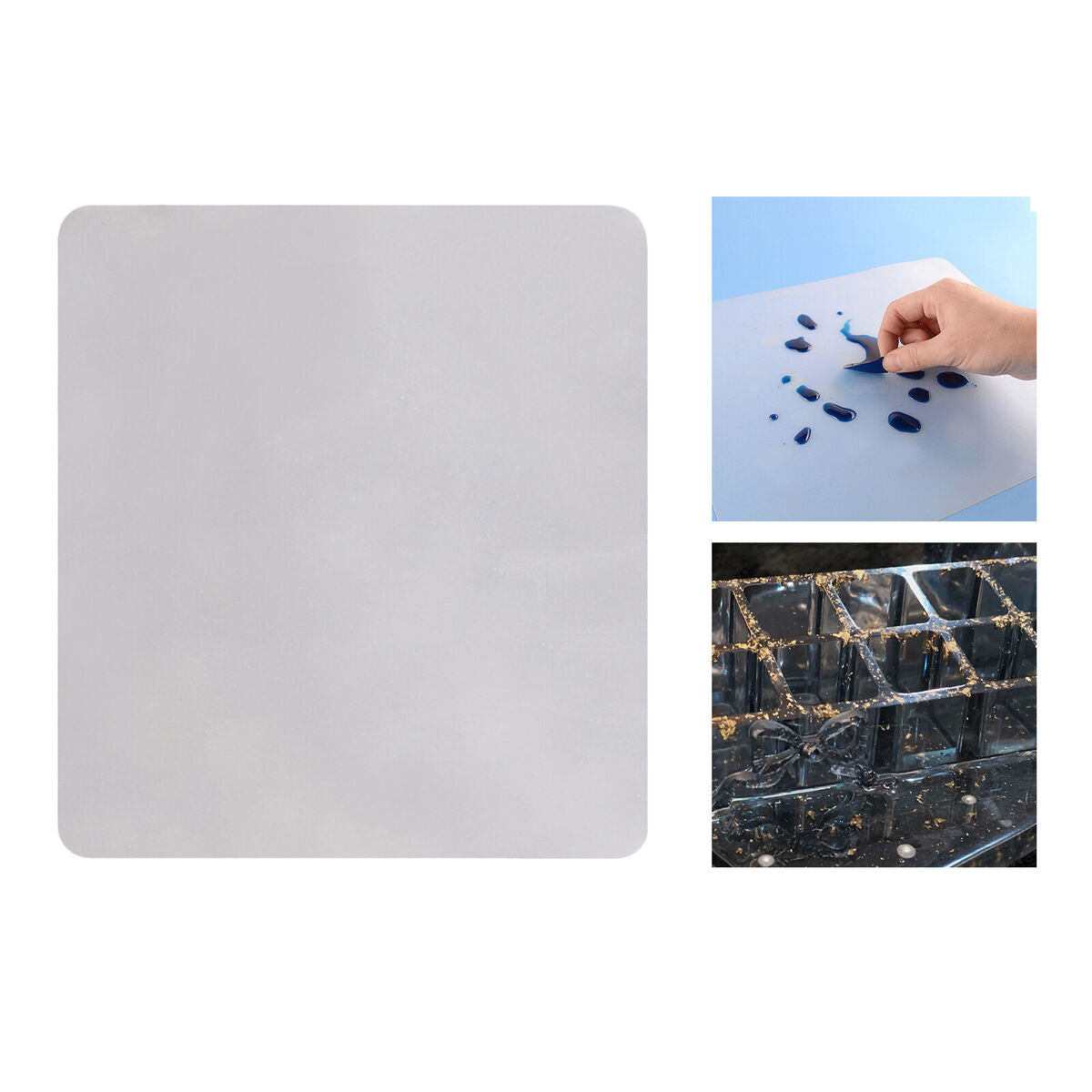 Desktop  Pad Silicone Molds  Tools for Punching Stamping