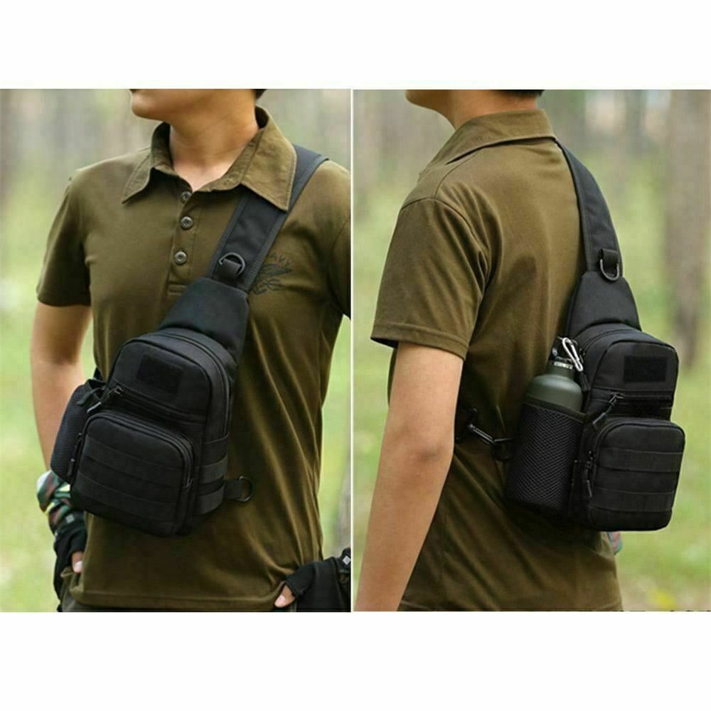 Outdoor Sport Oxford Travel Chest Bag Backpack Cross Body Bag Shoulder Pack