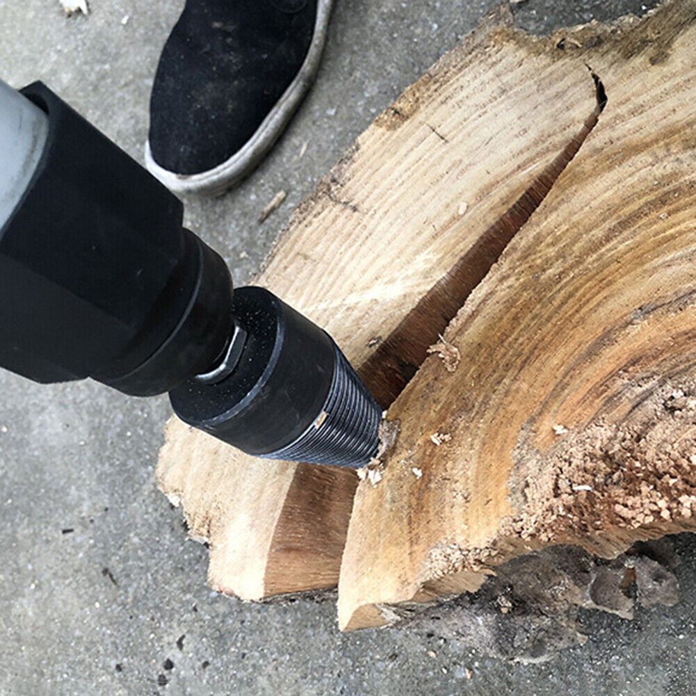 42mm Firewood Splitter Drill Bit Wood Split Cone Drilling Bit (Round)