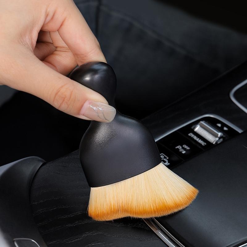 Auto Air Outlet Cleaning Brush Car Seat Cleaning Tools Soft Nylon Wool Brush