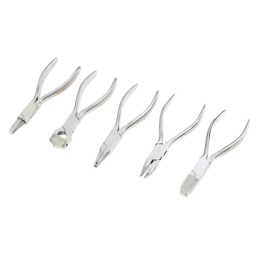 5 Pieces Optical Eyeglass   of Stainless Steel for Repair of