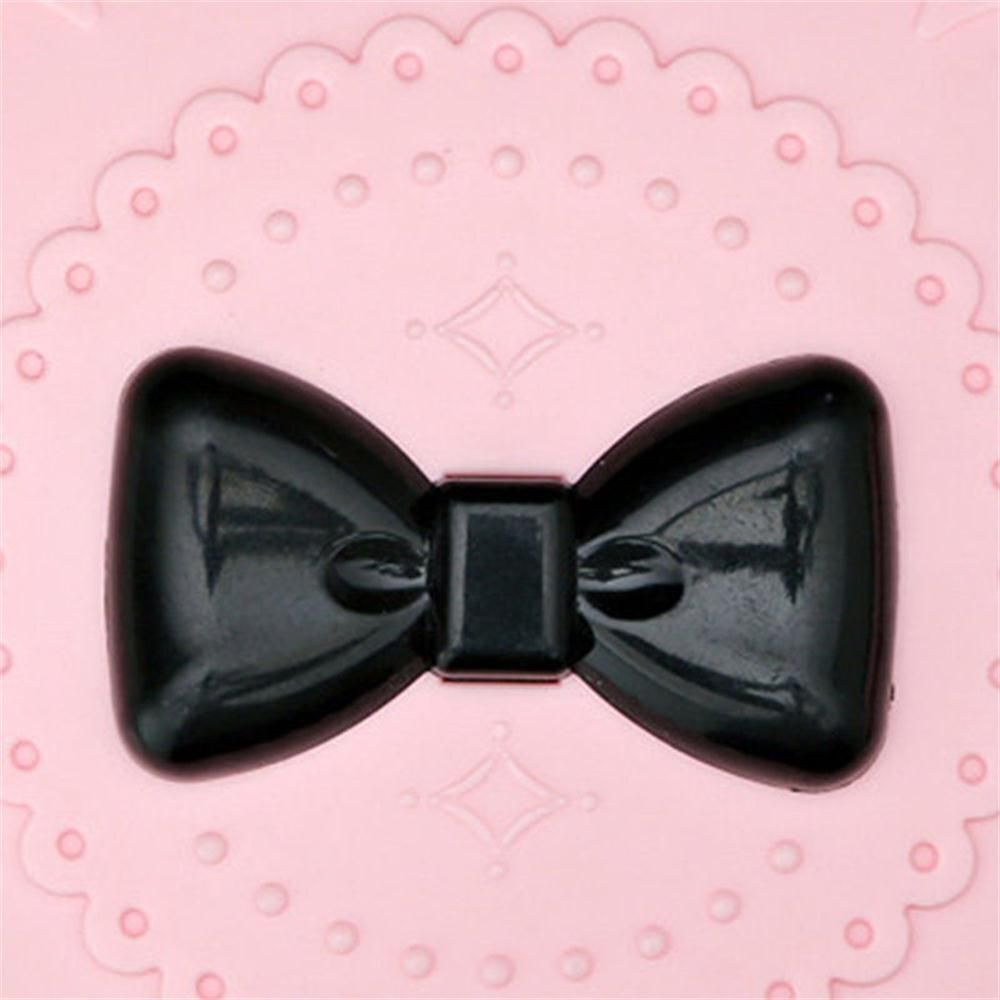 Beauty Bowknot Acrylic Makeup Tool Organizer Lashes Storage False Eyelash Box