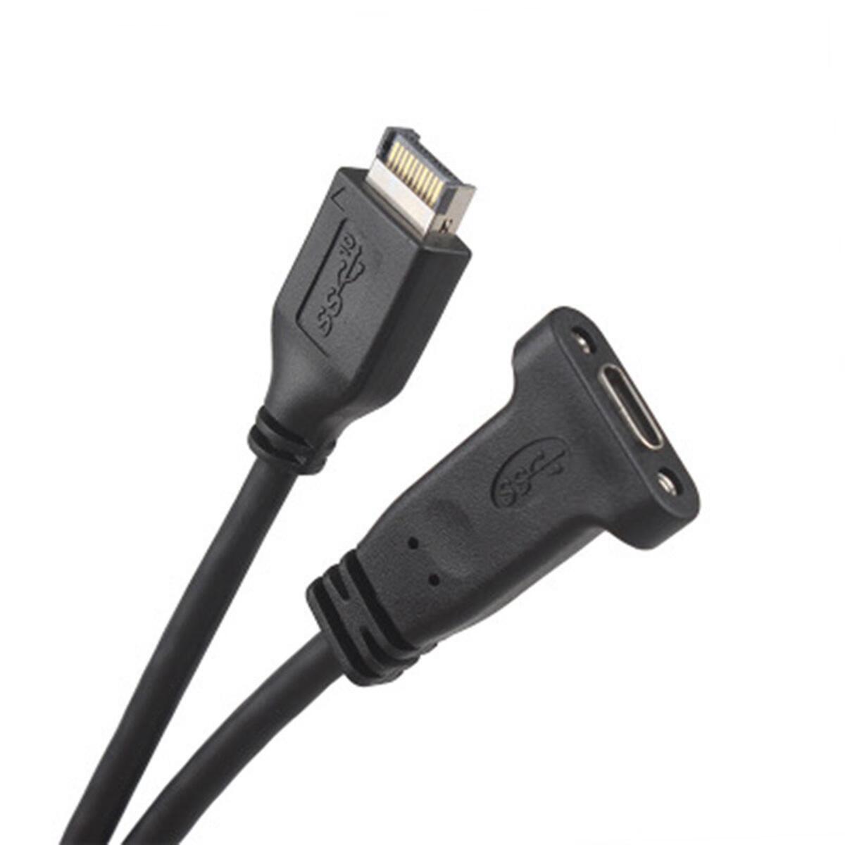 USB 3.1  to Type C, Durable, 20cm ,Plug  ,High Speed,  to Type C Female