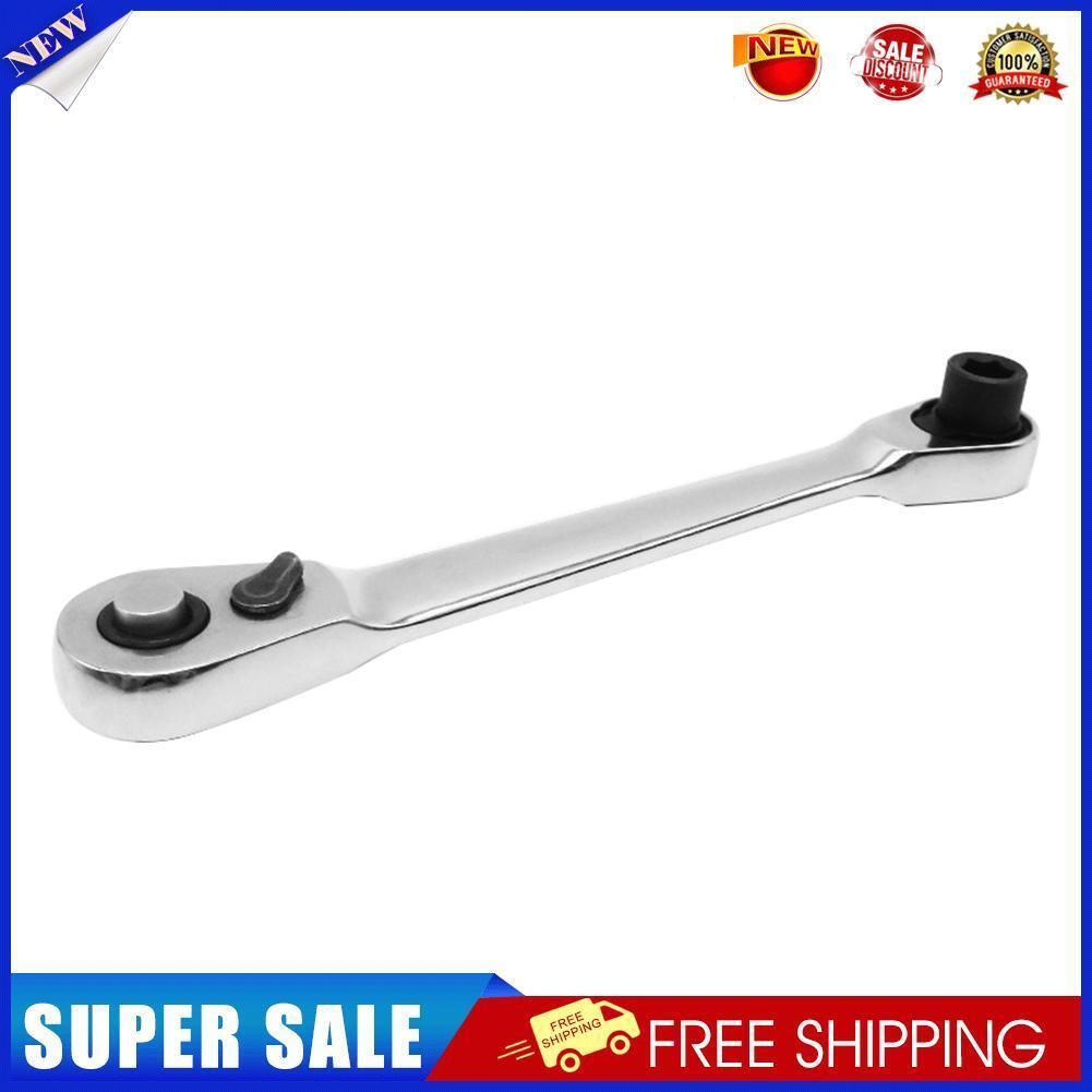1/4 inch Mini 72 Tooth Ratchet Wrench CR-V Socket Spanner Car Repair Tool