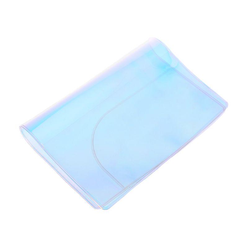 Travel Holographic Passport Holder ID Card Case Cover Credit Organizer Protector