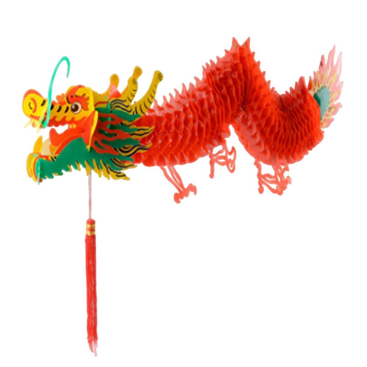 Lantern Decor Ornaments Dragon Chinese Lunar New Year for Wedding