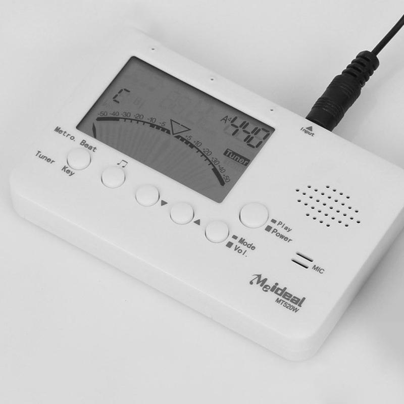 Wind Instrument Tuner with Power-saving Design Portable Chromatic Digital Tuner