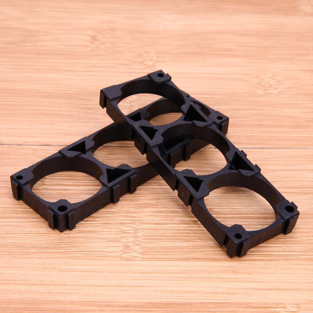 10pcs/lot 32650 3x Battery Holder Bracket Cell Safety Anti Vibration Plasti