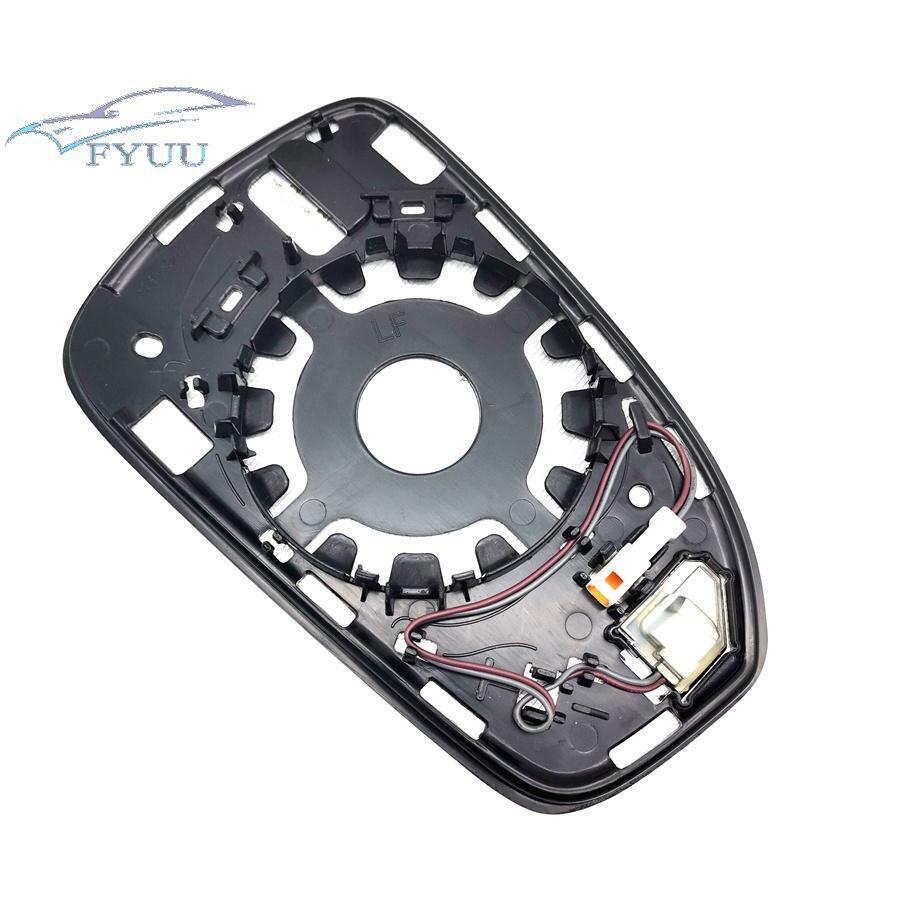 Without Auto Dimming Driver LH Mirror Glass W/Backing Plate For Ford Fusion13-21