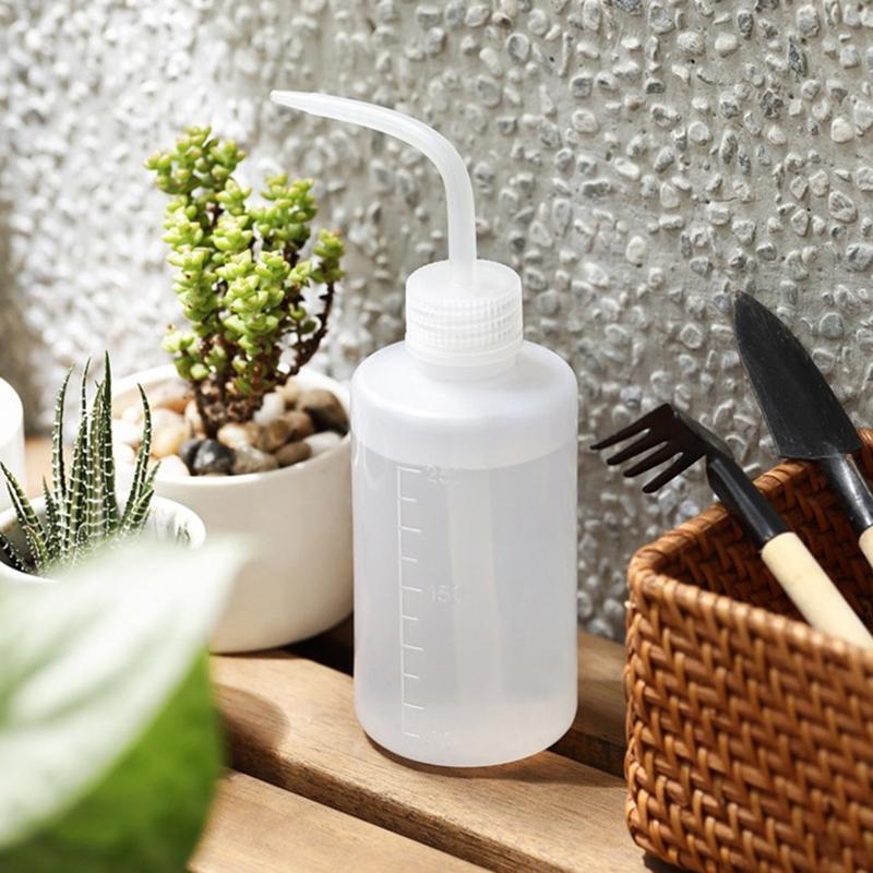 2pc Squeeze Bottles Safe Plastic Tattoo Wash Bottle Watering Tool for Laboratory