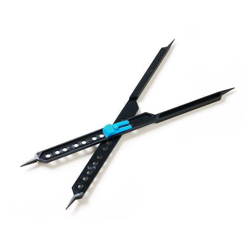 Adjustable Caliper & Subject Scale Divider Pantograph Drawing Tool for Arts