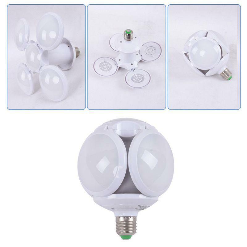 40W Foldable Football Shaped LED Bulb Warm White Color Spotlight LED Light Lamp
