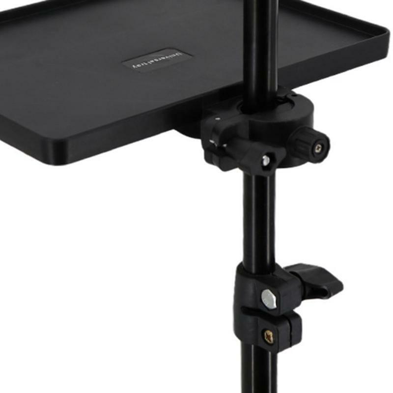 Sound Card Tray Live Broadcast Tripod Phone Clamp Holder for Outdoor Singing