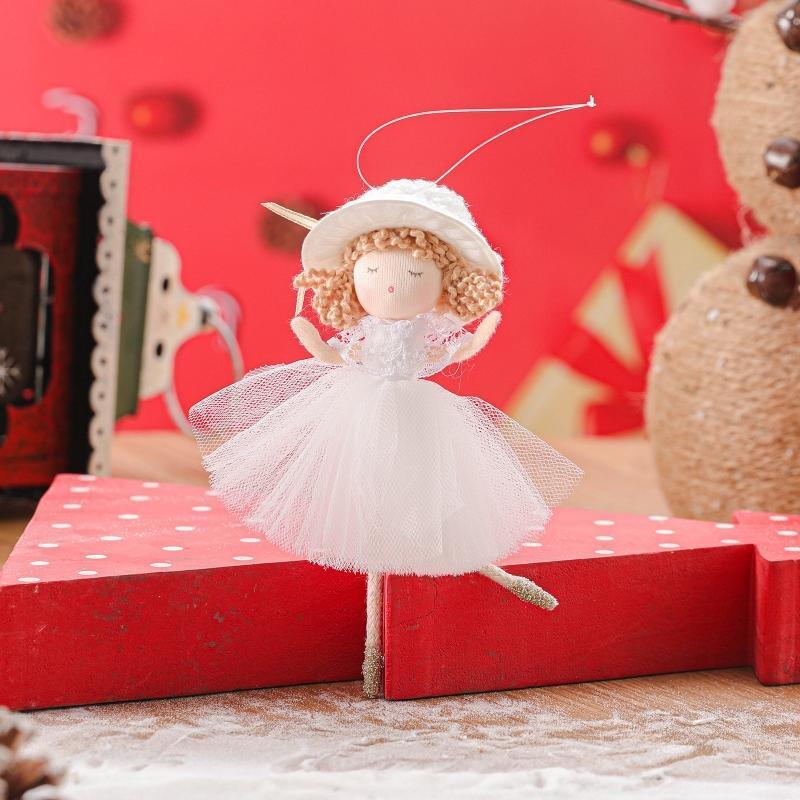 Heart Angel Christmas Tree Pendant Hanging Window Wall Door Decoration Gift