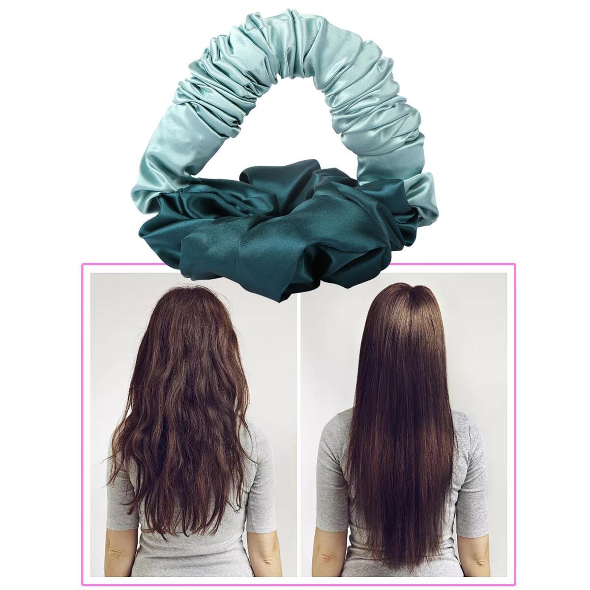 4Pcs Sleep Heatless Hair Curler Headband Hair Roller Long Hair Wrap Curling