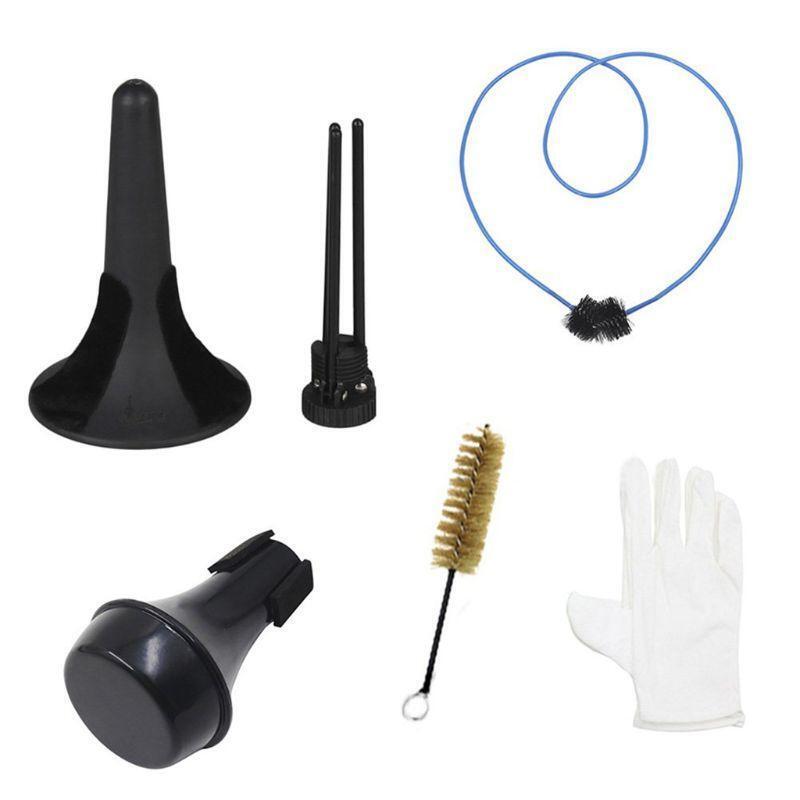 5 in 1 Trumpet Maintenance Cleaning Tool Kit Trumpet Stand 1Pcs Brushes