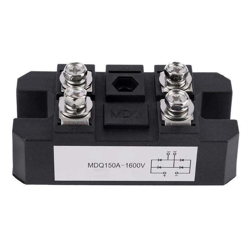 MDQ 150A 1600V Black Single-Phase Diode Bridge Rectifier 150A Amp High Power