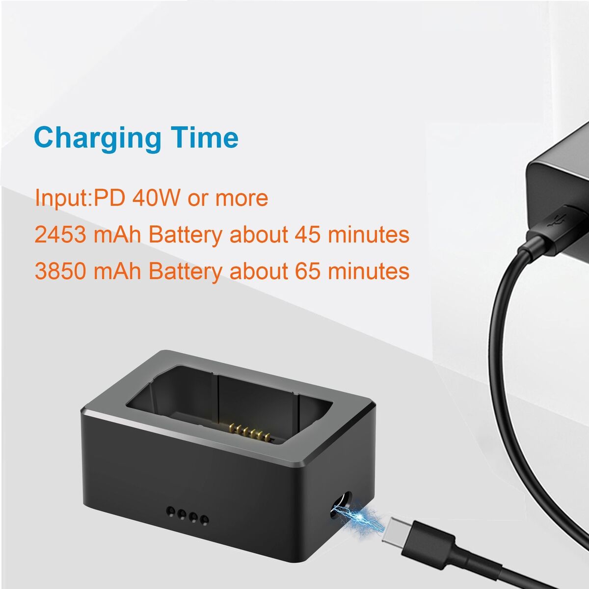 Accessories Drone QC 3.0 USB Battery Charger Fast Charger For DJI Mini 3 Pro