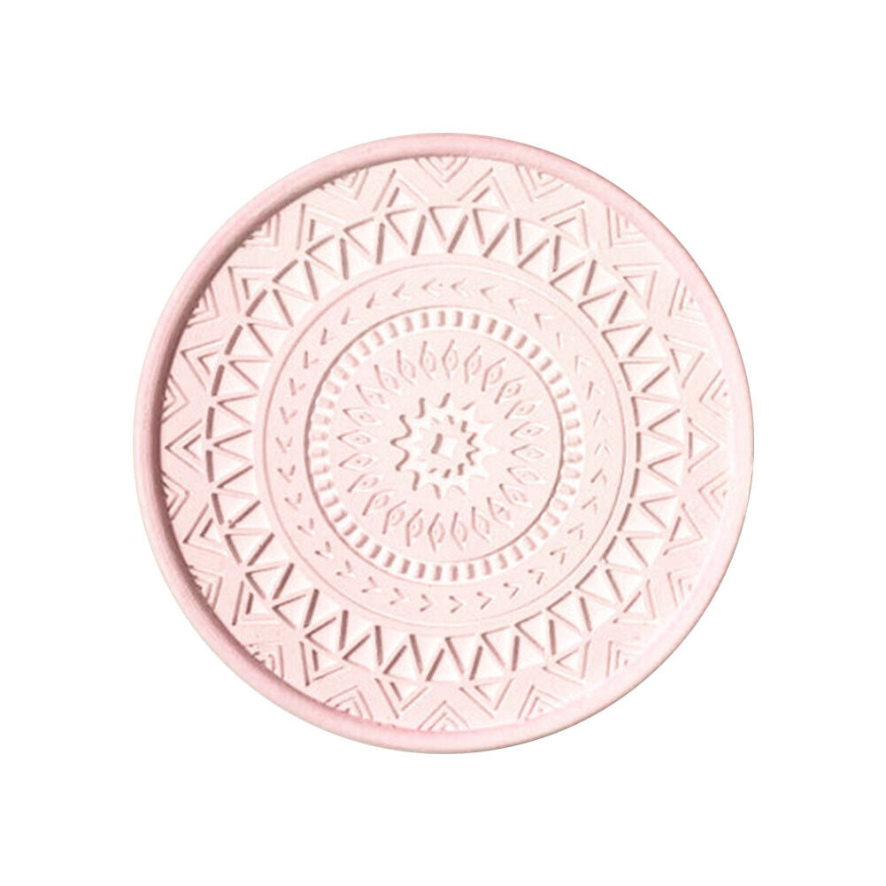 4pcs Drink Coaster Table Placemats Silicone Heat-resistant Coffee Cup Mats