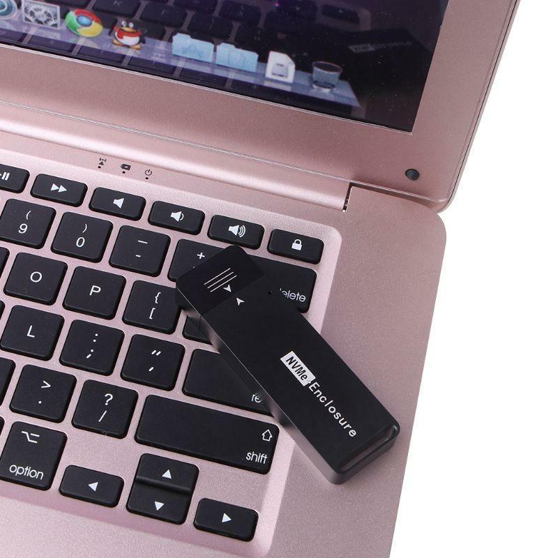 M2 SSD Case NVMe NGFF M.2 SSD Enclosure USB3.1 Type-C Gen2 for In-tel 2230 2242