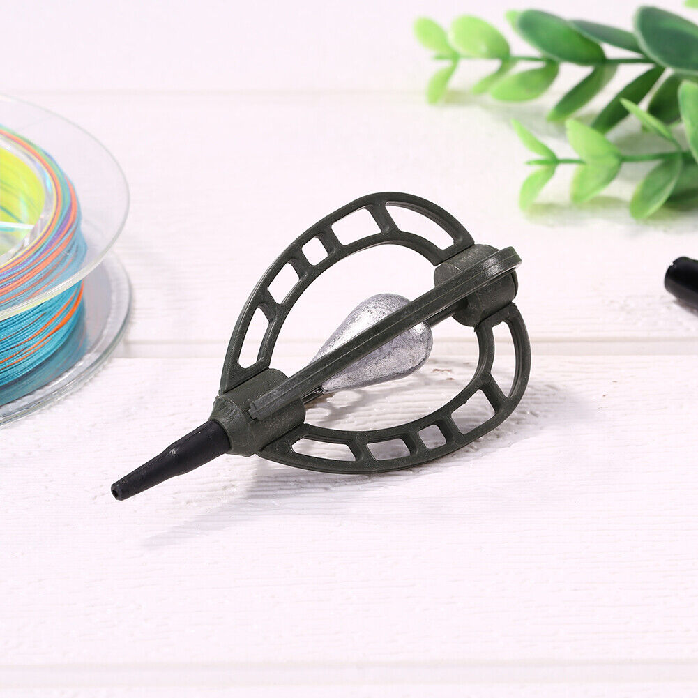 Fishing Feeder Catfish Bait Holder with Lead Carp Fishing Tackle (30g)