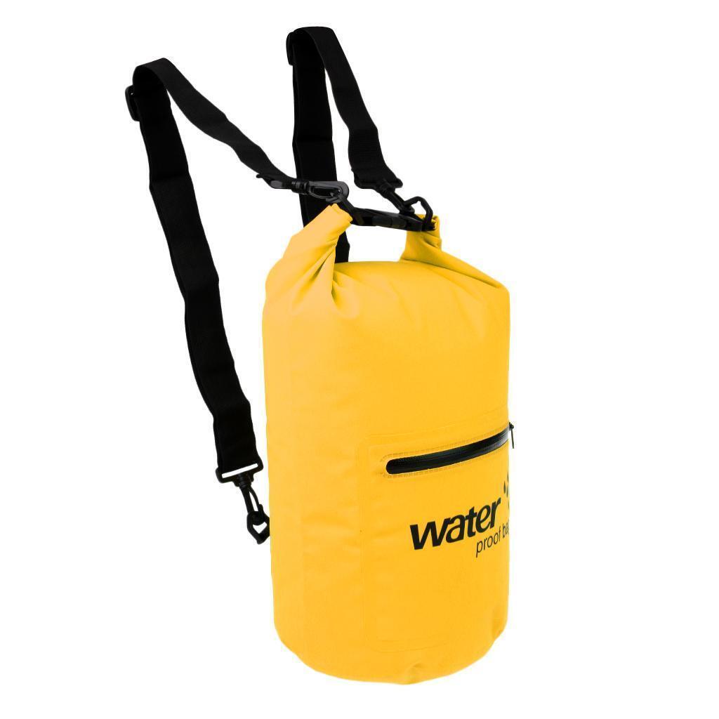 10L 20L Waterproof Roll Top Dry Compression Backpack for Canoe Kayak Sailing 10L