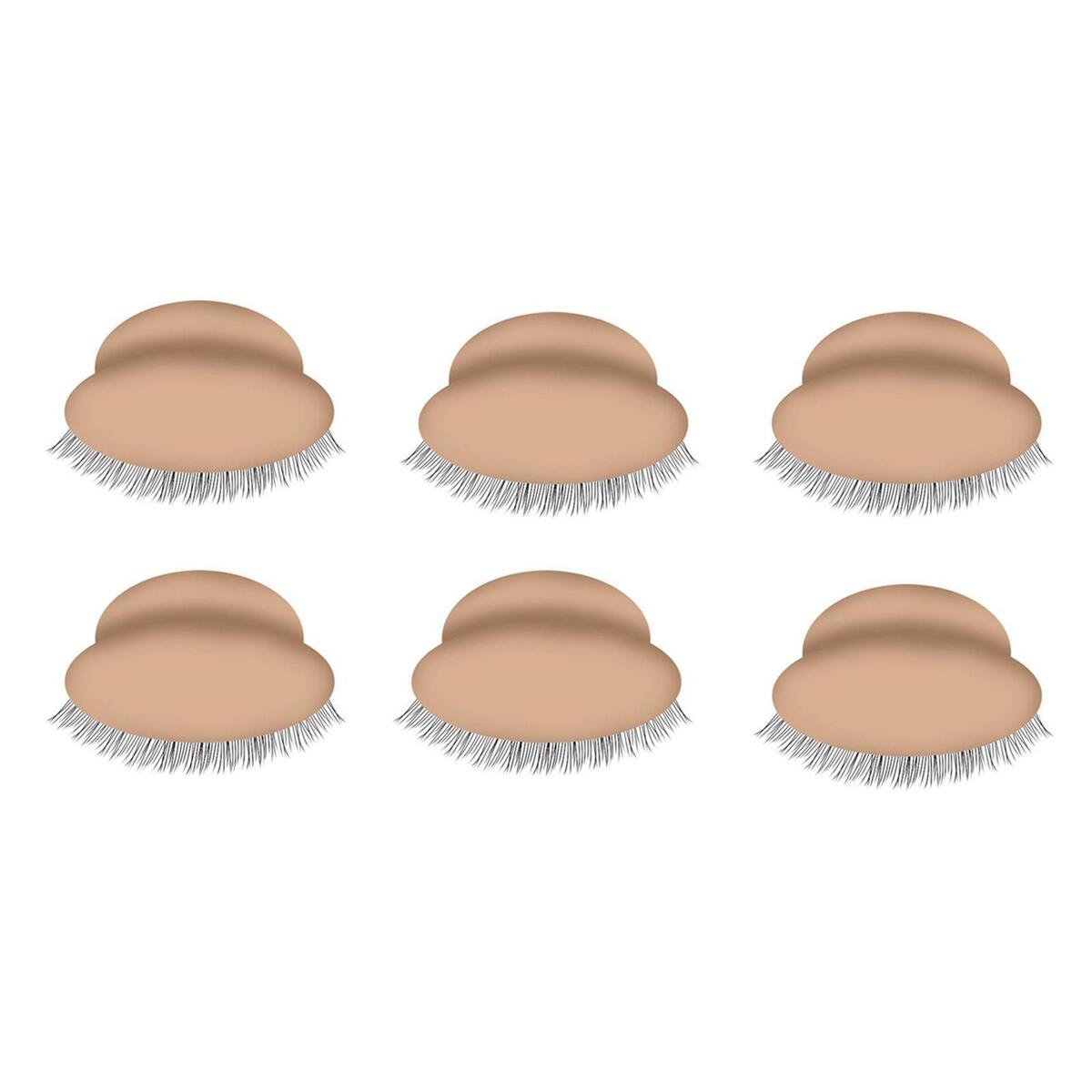 12 Pieces Eyelash Extension Makeup Tools Replacement Supplies for Beginner