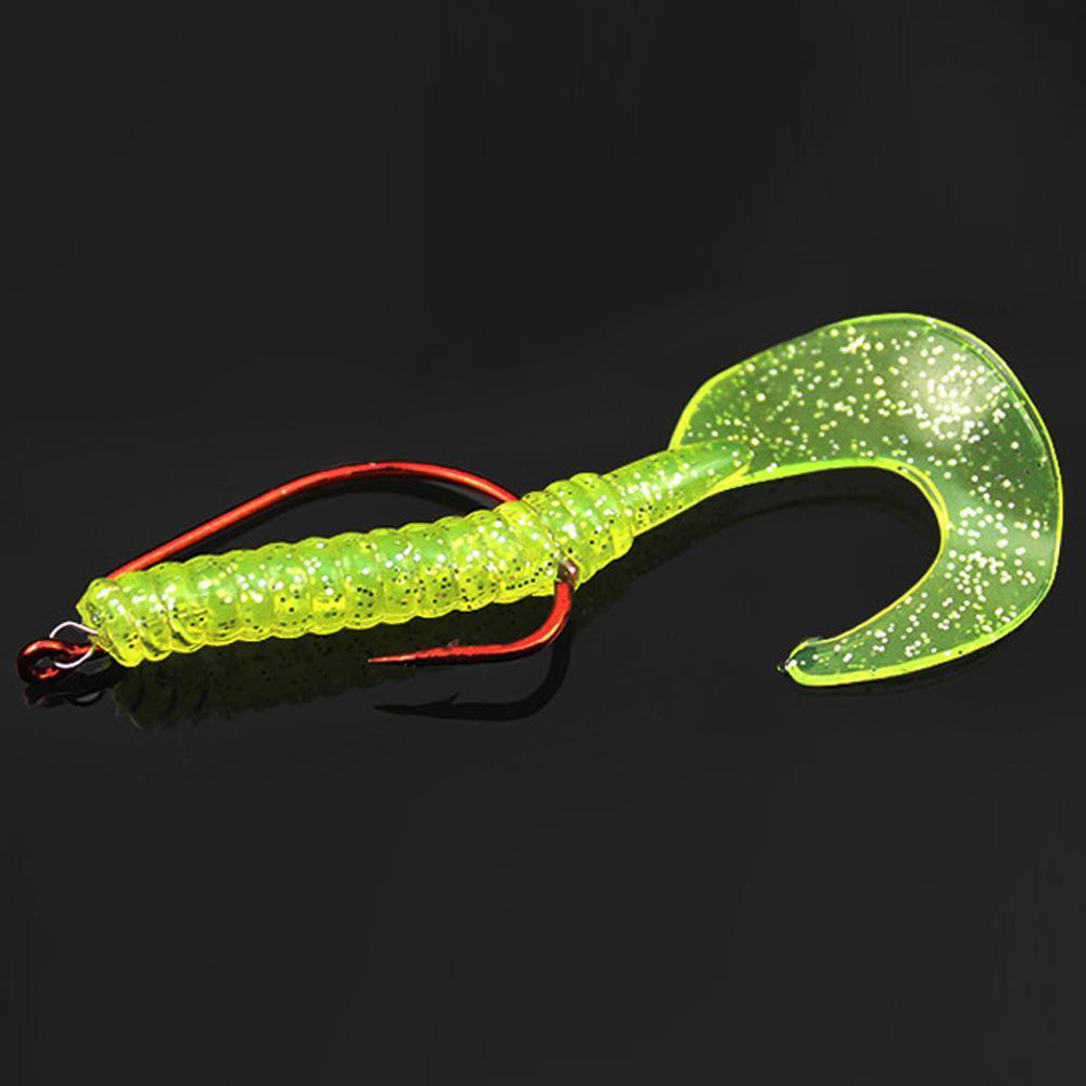20pcs Barbed Crank Sharp Fishing Hooks Pesca for Soft Bait Tackle 3/0#