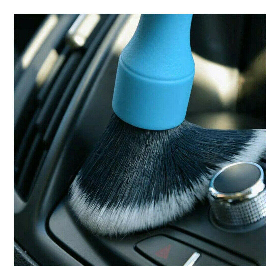 2x Soft Detailing Brush Car Interior Exterior Detail Dust Cleaning Brush