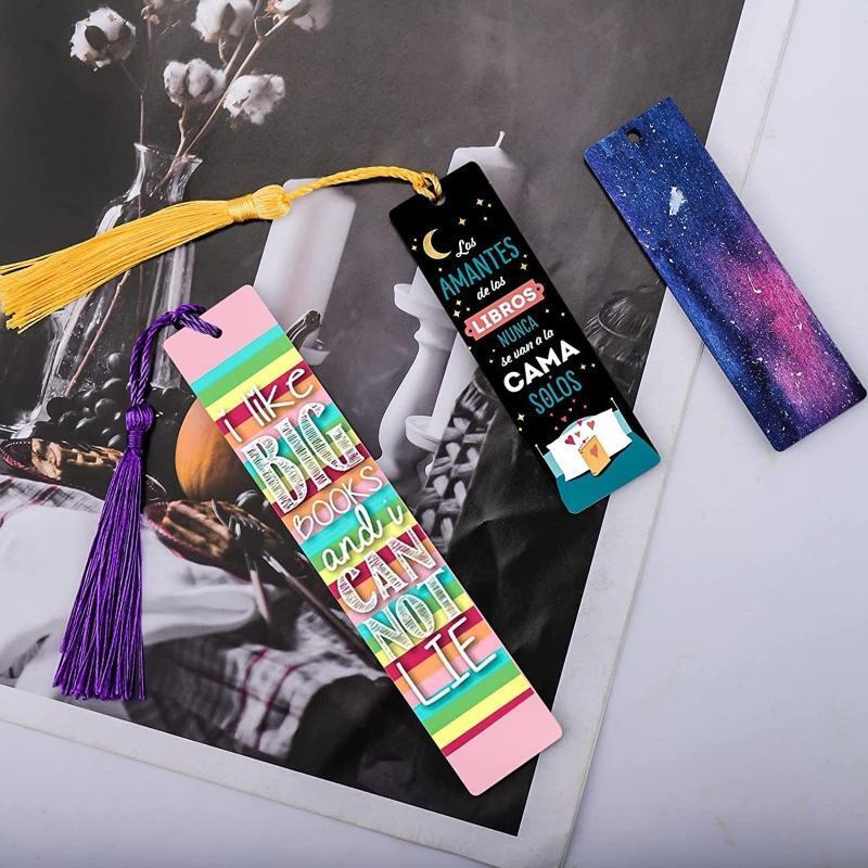 Double-Side Printed Heat Transfer Bookmarks for Christmas Graduation Present